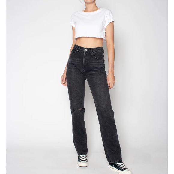 NWT ZGY Denim STRAIGHT UP JEAN - ASHES TO ASHES Size 27 - Picture 6 of 17